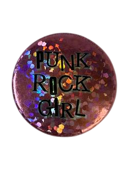 Значок- badges "Punks Rock Girl " Рівне - фото 1
