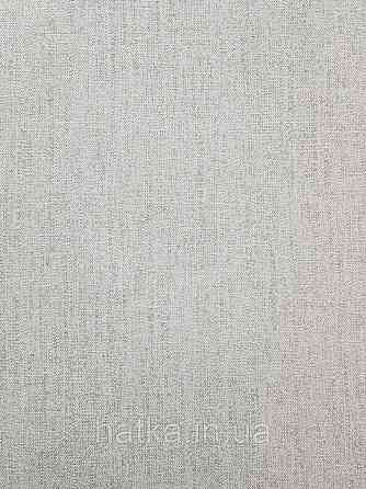 Шпалери вінілові на флізелін гарячого тиснення Marburg Natural vibes метрові під тканину під льон салатові Київ