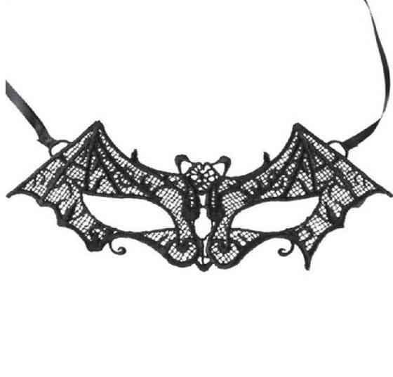 Маска маскарадна Кажан one size чорний Київ