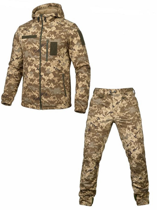 Эластичная тактический костюм agony пиксель НП4878 Одесса - изображение 10