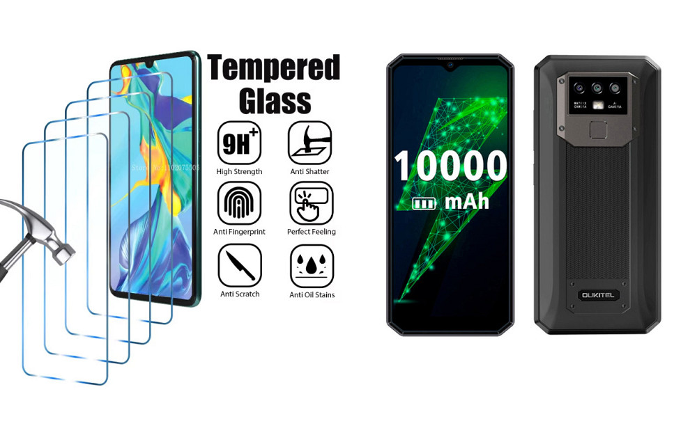 Захисне скло ArmorGlass для Oukitel K15 Plus, Oukitel K15 Pro – стійке до подряпин та ударів Київ - фото 1