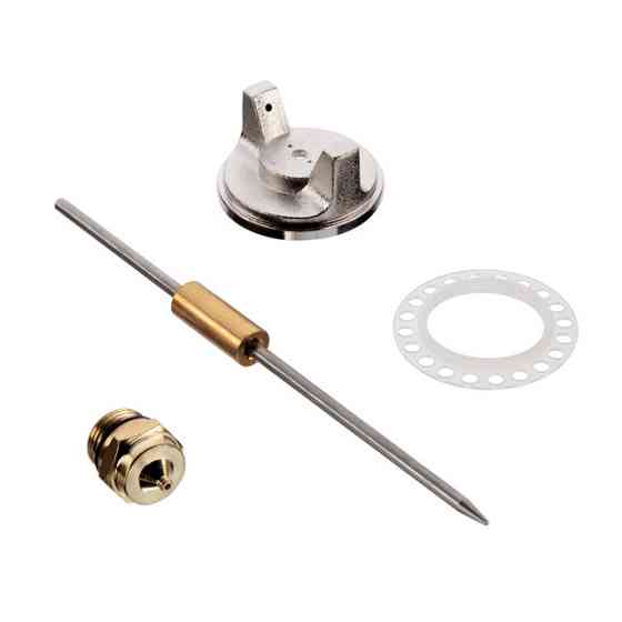 Комплект форсунки 1,3 мм для краскопультов HP PT-0204, PT-0205, PT-0210, PT-0211 (форсунка, воздушная головка, игла) INTERTOOL Киев