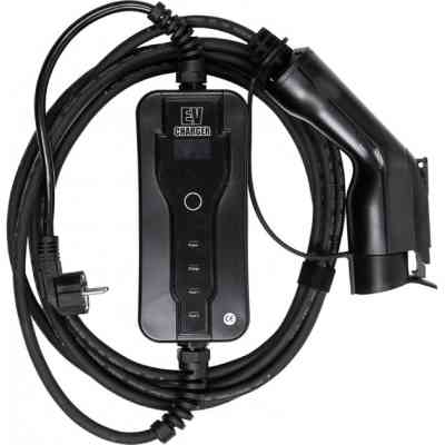 Зарядний пристрій для електромобіля HiSmart Type 1 - Schuko (220V), 16A, 3.6кВт, 1-фазное, 5м (EV200689) Вінниця