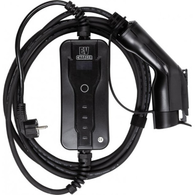 Зарядний пристрій для електромобіля HiSmart Type 1 - Schuko (220V), 16A, 3.6кВт, 1-фазное, 5м (EV200689) Вінниця - фото 1