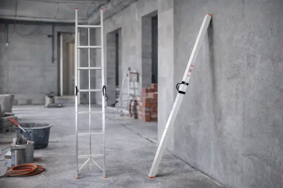 Лестница складная алюминиевая DLF109 1 секция, 7 ступеней 3 метра Коломия