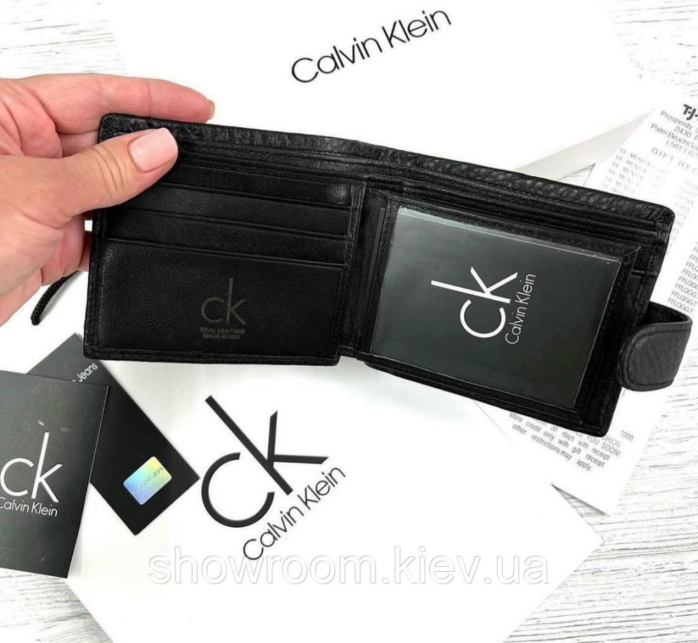 Чоловічий подарунковий набір портмоне та ремінь (481) Київ - фото 7