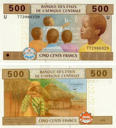 Центральная Африка 500 франков 2002 (2017) U Камерун UNC (P206Ug) Полтава