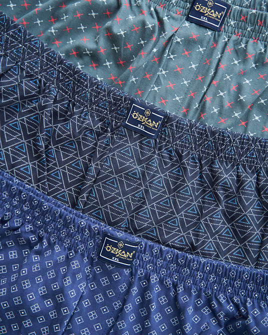 Сімейні чоловічі труси Ozkan мікс принтів 11810 M Київ - фото 5