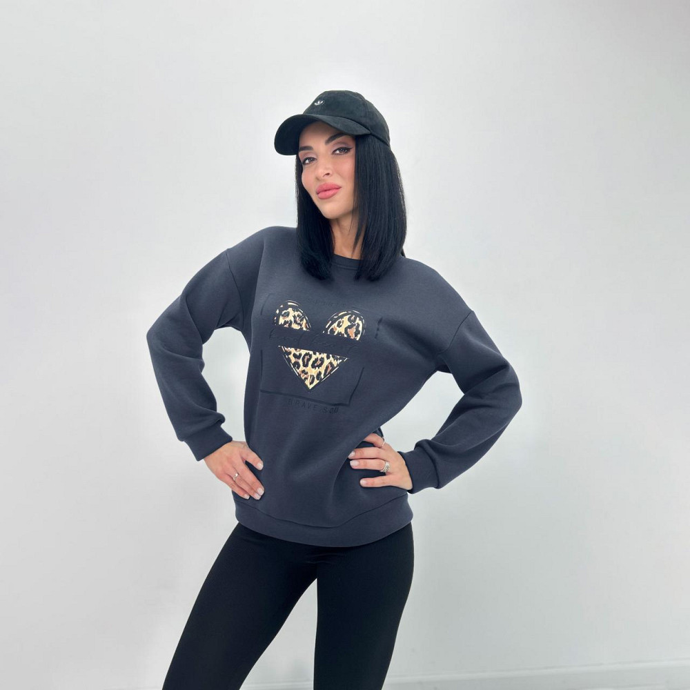 Жіночий батник на флісі "Brave" Турція оптом | Норма і батал Київ - фото 9