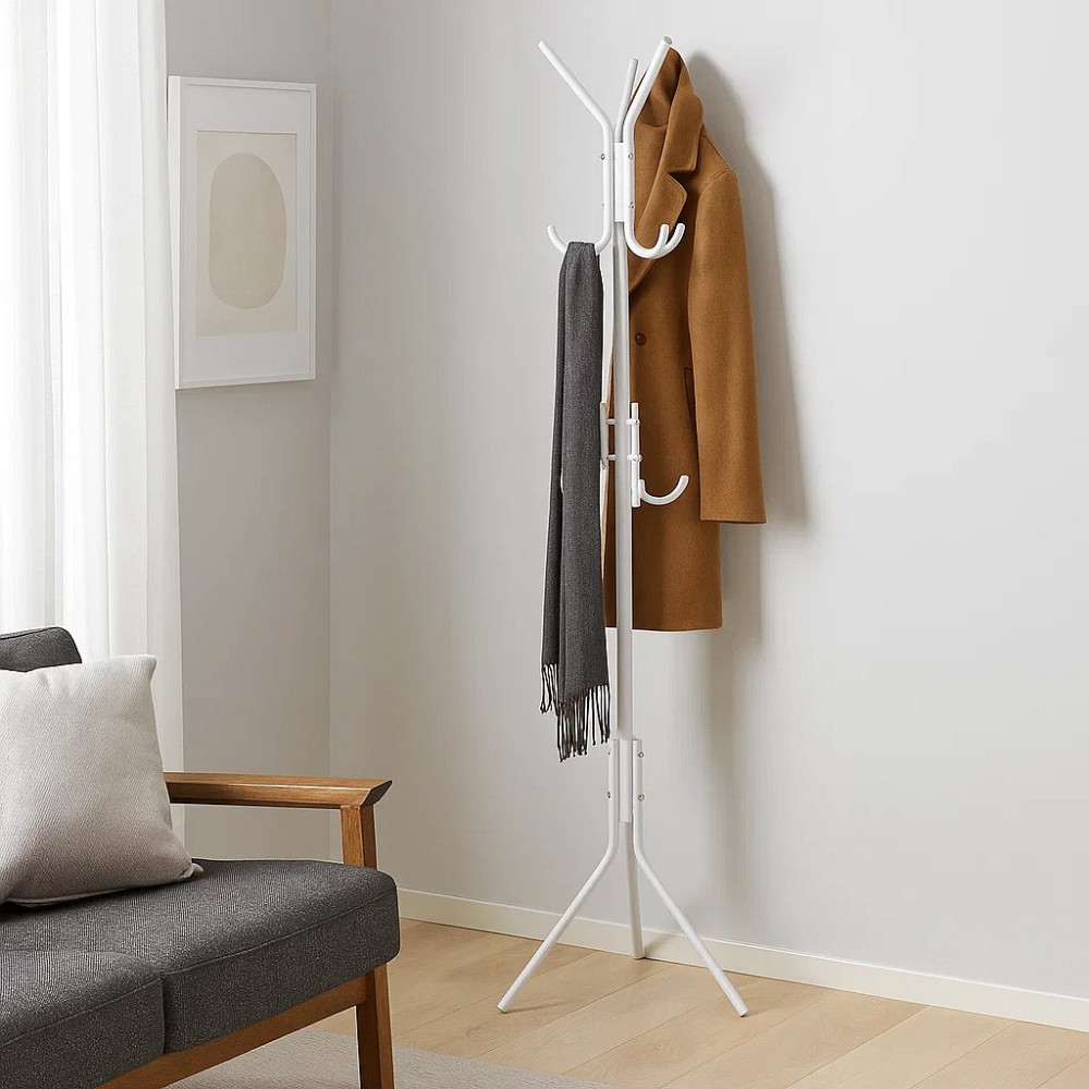 Вешалка для одежды металлическая спиральная модель размером 174х40х40 см Каменец-Подольский - изображение 1