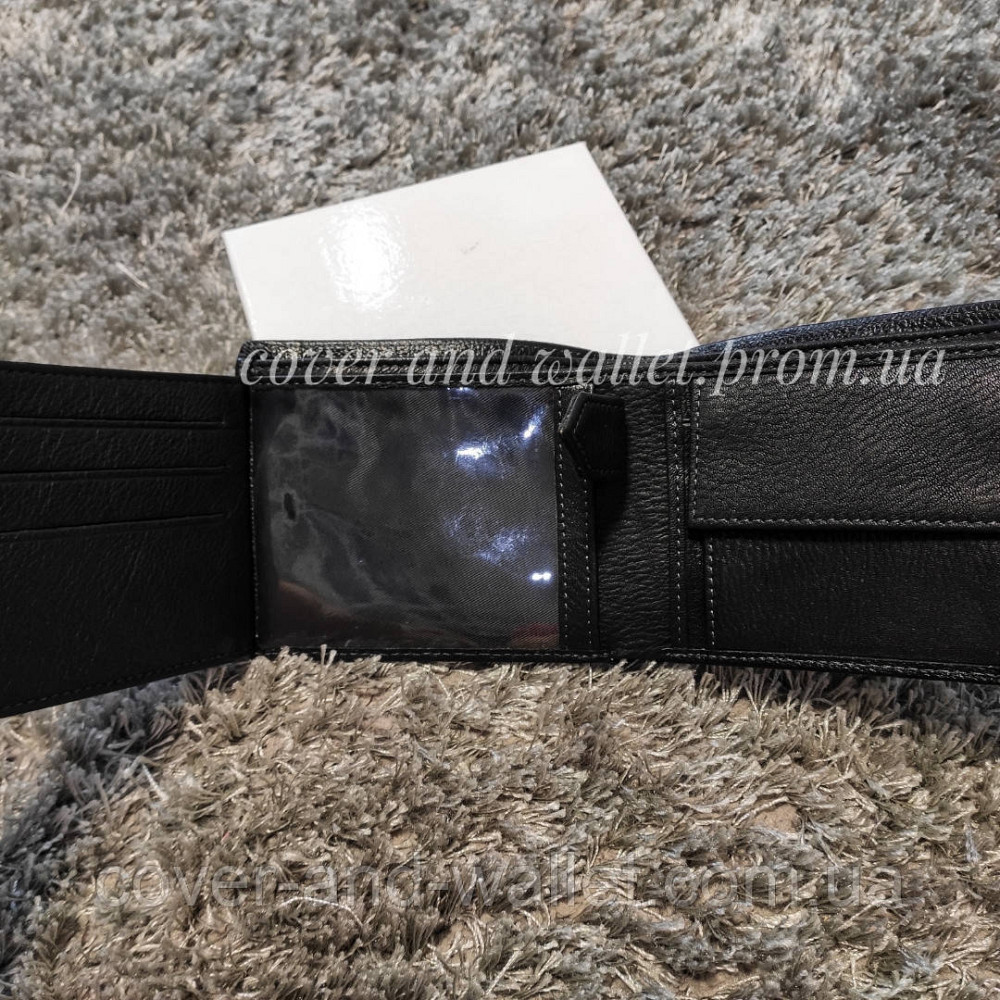 Солідний чоловічий гаманець для грошей і документів з натуральної шкіри MD 538 Київ - фото 7