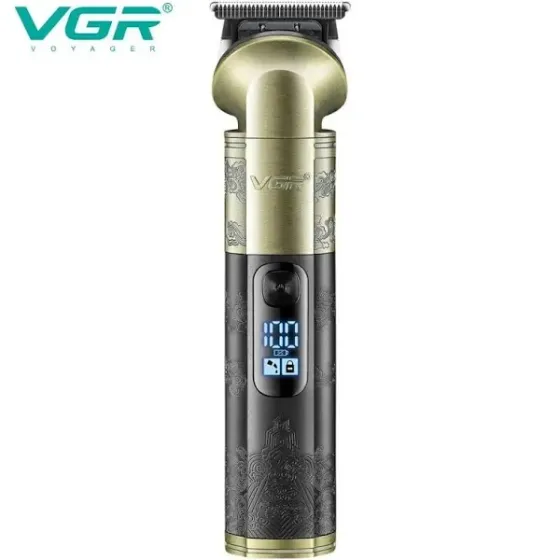 Універсальна Акумуляторна Машинка для стрижки VGR V296 змінні насадки 4 штуки, регулювання довжини Одеса