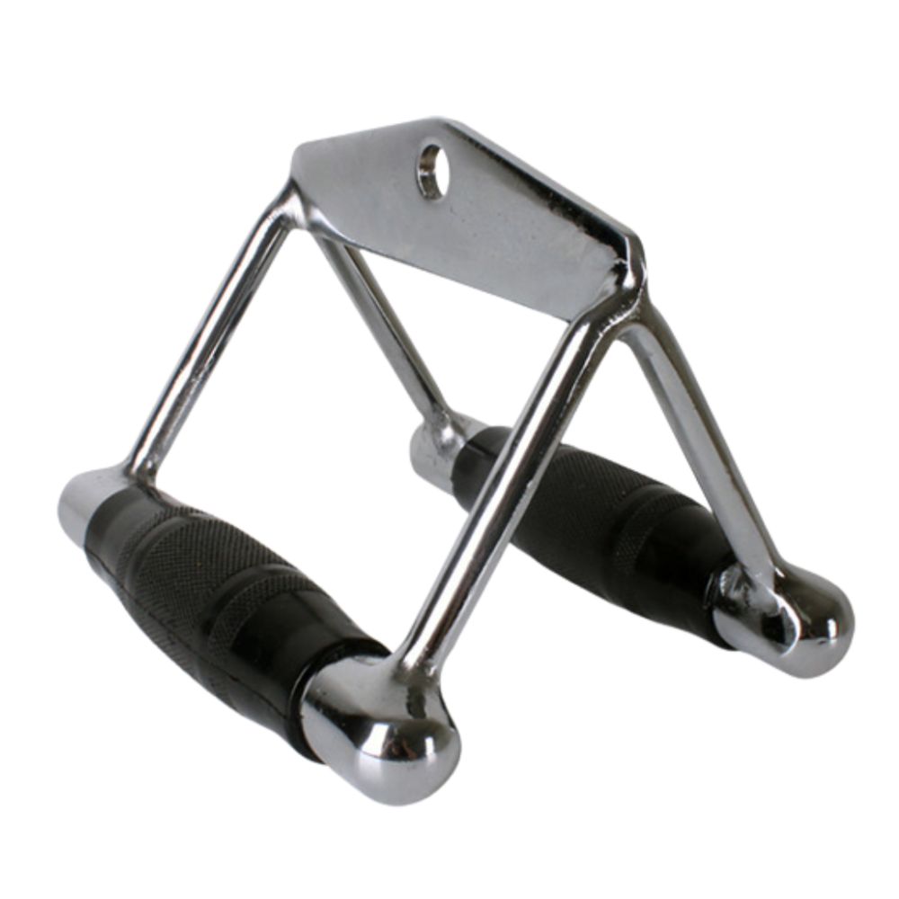 Ручка для тяги York Fitness з паралельним вузьким хватом, хром Киев - изображение 3