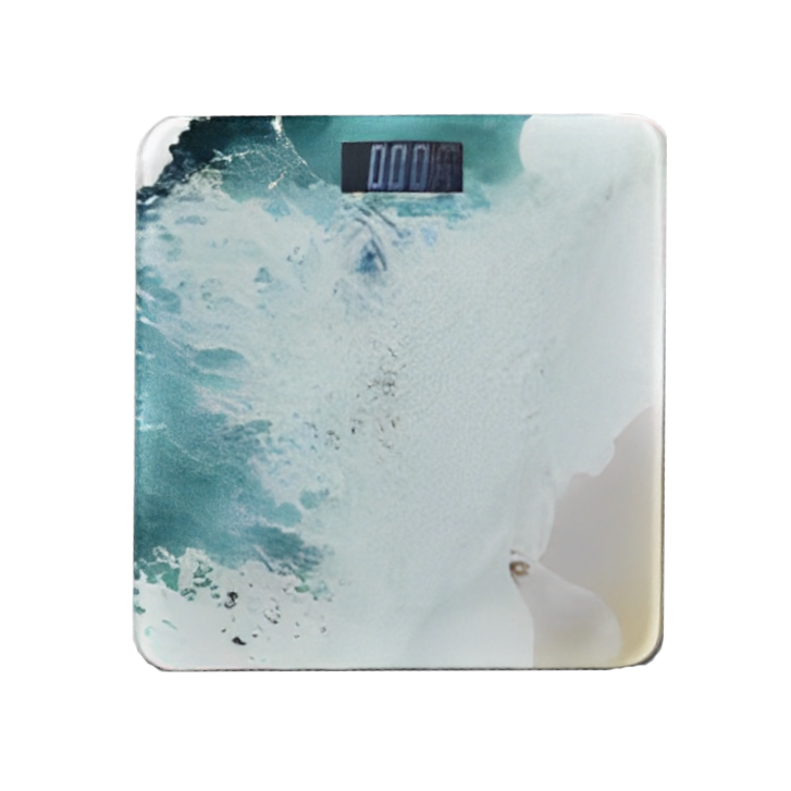 Весы напольные для измерения массы тела, со стеклянной пластиной AD-26-Sea, весы стеклянные Каменец-Подольский - изображение 2