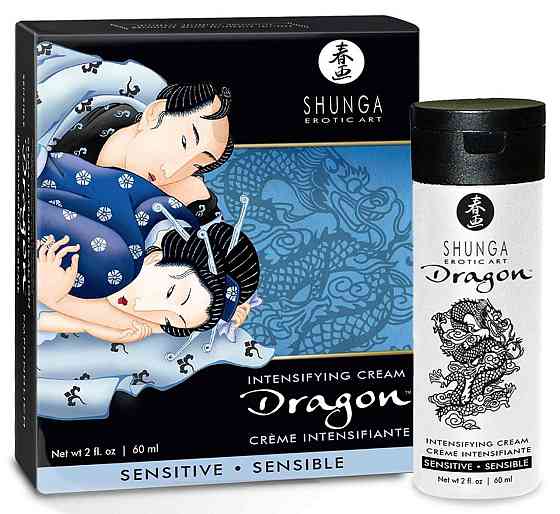 Крем для догляду за пенісом Dragon Intensifying від Shunga Sex Aura Київ