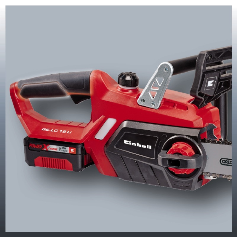 Потужна акумуляторна ланцюгова пила Einhell GE-LC 18 Li Kit : 18V 3.0Ah, шина 25см  (4501760) Київ - фото 6