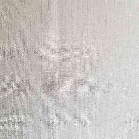 Шпалери метрові вінілові на флізелін Villa Marburg Lombardi однотонні під тканина тонка смужка пісочний Київ