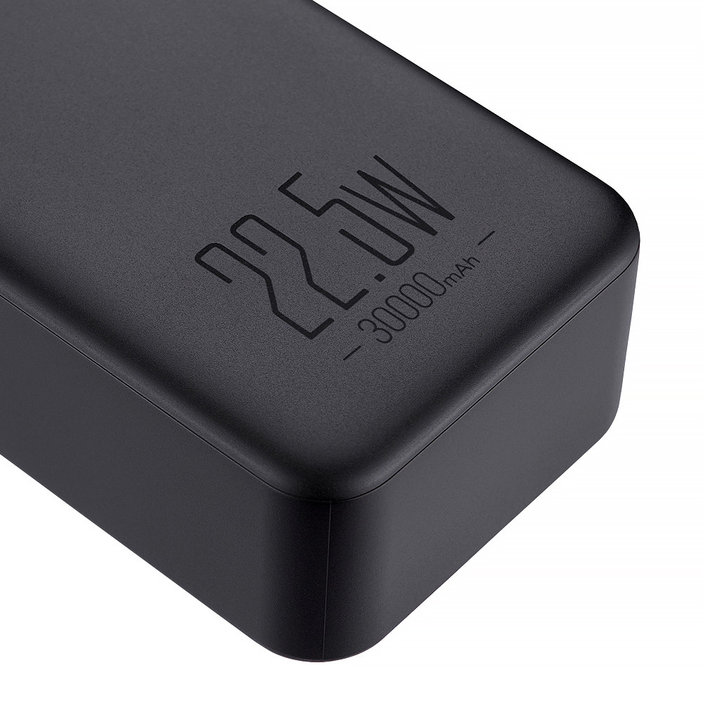 Повербанк (Power Bank) Brevia 30000mAh 22,5W Li-Pol, LCD черный Львов - изображение 6
