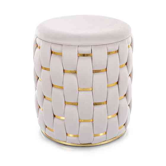 Пуф TIARA VELVET світлий беж TAP.250 Днепр