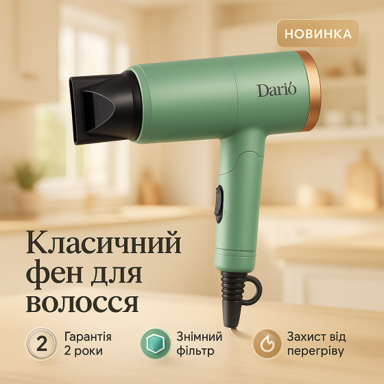Фен для укладання зачіски, Фен для легкої укладки волосся Фен-стайлер сушіння волосся KI-12 Львів