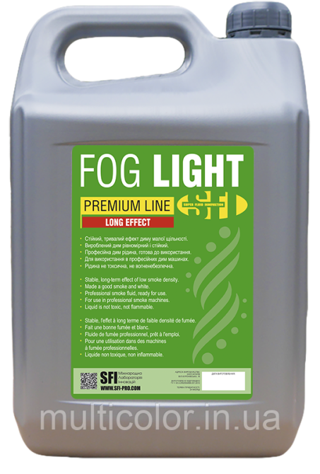 Дым жидкость SFI Fog Light Premium 5л Киев - изображение 1