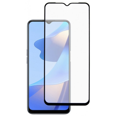 Стекло защитное Dengos Full Glue Oppo A57s black frame (TGFG-234) Винница - изображение 2