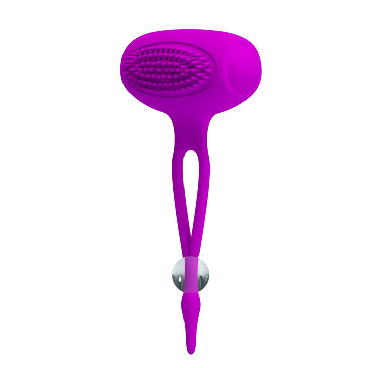 Затискачі для сосків - Pretty Love Bancroft Nipple Vibrator Purple Sex Aura Київ - фото 9