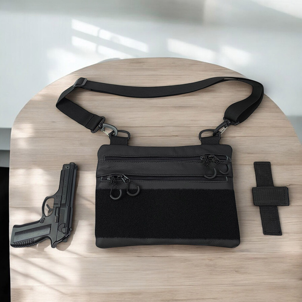Сумка маленька брезентова, Сумка кобура наплічна Багатофункціональна тактична CT-47 Львів - фото 15