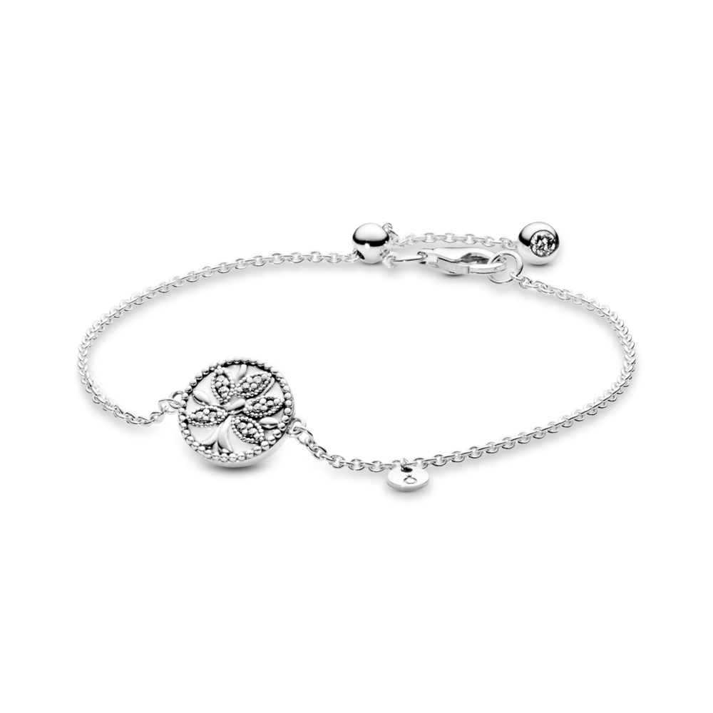 Срібний браслет для намистин Пандора -ланцюжок "Сімейне дерево" слайдер  597776CZ 20 MasterSem Київ - фото 1