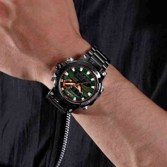 Часы мужские тактические Naviforce Brutal (Черный) Винница