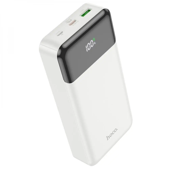 Внешний аккумулятор HOCO J102A Cool figure PD20W+QC3.0 power bank (20000mAh) White Киев