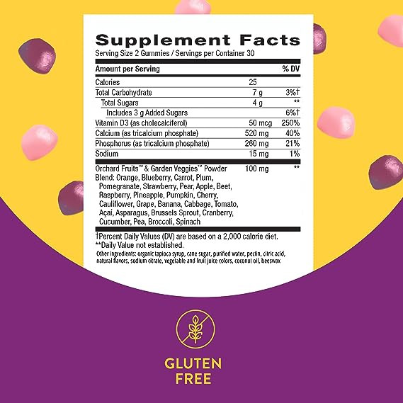 Calcium + D3 Gummy 60 ct (HFS) Луцьк - фото 2