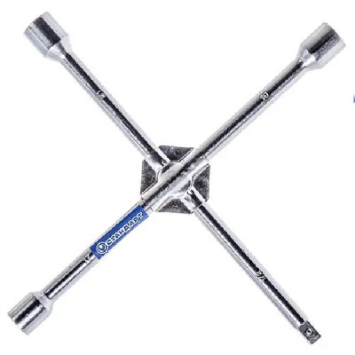 Ключ Стандарт баллонный крестовой усиленный 17x19x21x1/2