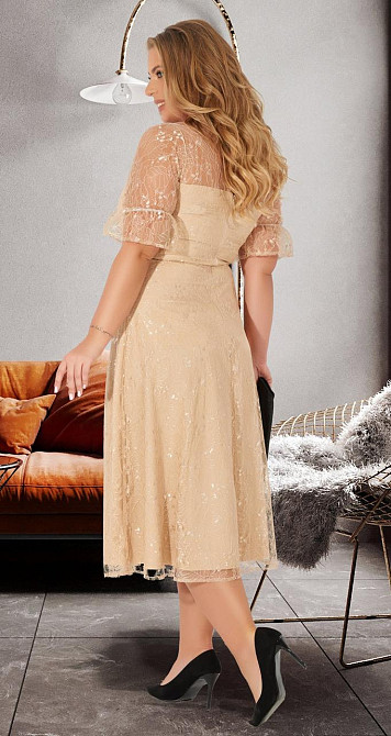 Красивое нарядное платье большого размера (50) Киев - изображение 4