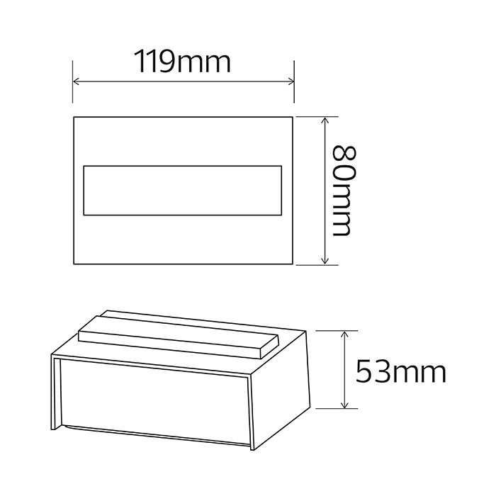 Светильник светодиодный фасадный SMD LED 