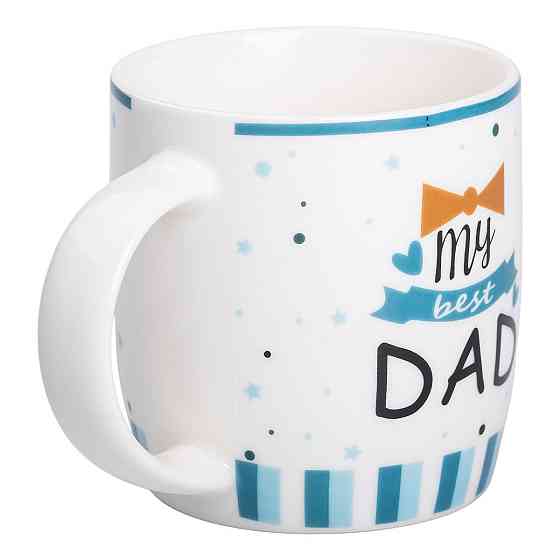 Чашка порцелянова з написами 450 (мл) My best dad RX-N240278MD Київ