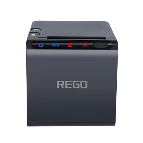 Термопринтер чеків POS Wi-Fi USB LAN з автообрізанням паперу REGO RG-P80B для 58 та 80 мм Київ - фото 1