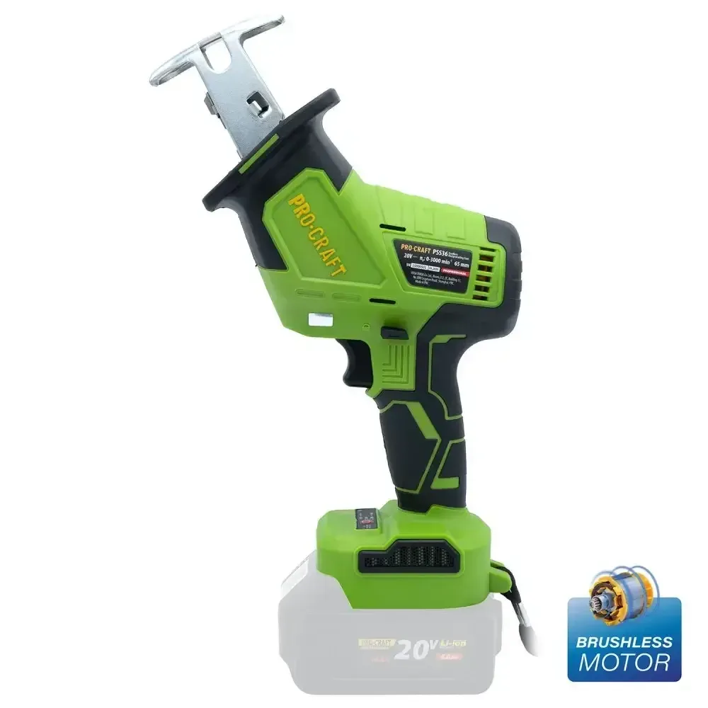 Шабельна пила  Procraft PSS36,Акумуляторна шабельна пила 3000 об хв,Безщіткова шабельна пила без АКБ та ЗП Львів - фото 4