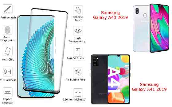 Захисне скло HyperGlass Pro для Samsung Galaxy A40 2019, Galaxy A41 2019 – максимальна чутливість та захист Київ