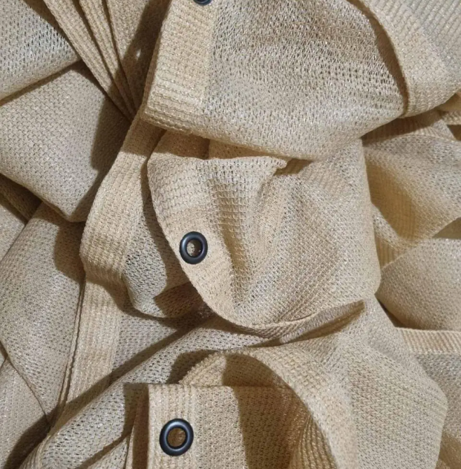 Сетка ширма для балкона 110 г/м² (0.9 х 4 м) Молочный Винница - изображение 6