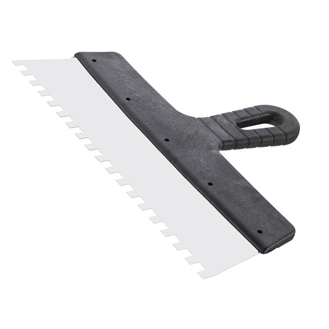 Шпатель із нержавіючої сталі, 300 мм, зуб: 8×8 мм INTERTOOL KT-2308 Київ - фото 2