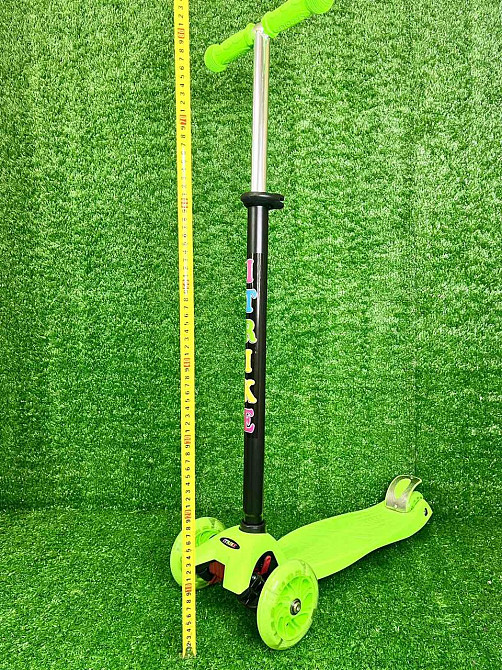 Самокат триколісний iTrike MAXI з підсвічуванням коліс Зелений (JR 3-003-G) Чернігів - фото 9