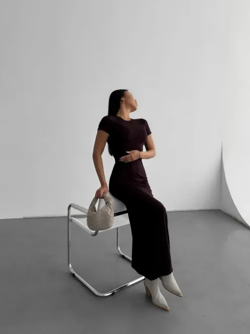 Платье идеально ложится на фигуру , мягкая ткань , очень эластичная. Одесса - изображение 4