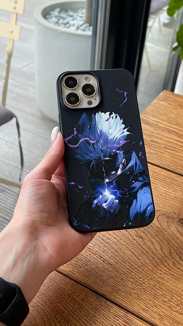 Премиум чехлы на Iphone ,Xiaomi , MEIZU ,HUAWEI и Samsung |  АНІМЕ ГОДЖО САТОРУ Черновцы - изображение 2