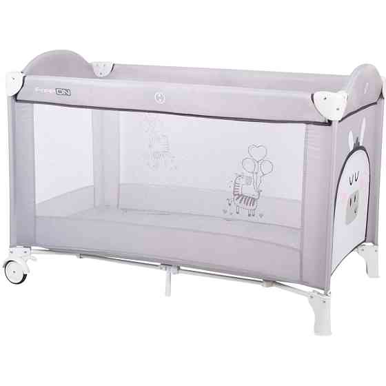 Ліжко-манеж дитяче FreeON Balloon zebra, grey Київ