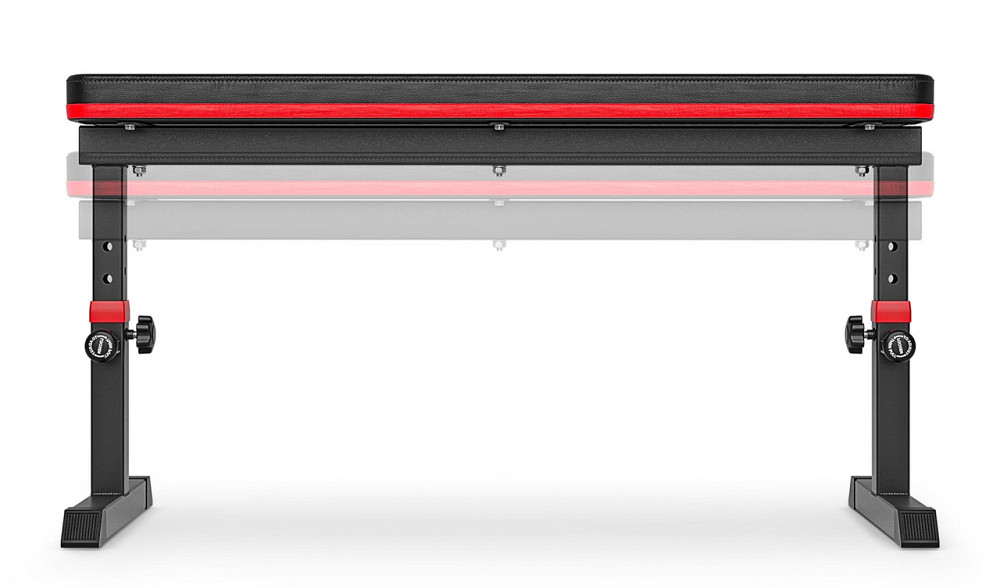 Набір Hop-Sport Premium 75кг з лавою HS-1025 Pro, штангами та гантелями Київ - фото 7