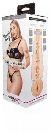 Мастурбатор Fleshlight Girls: Angel Youngs - Sweetness, зі зліпка вагіни, дуже ніжний Львів