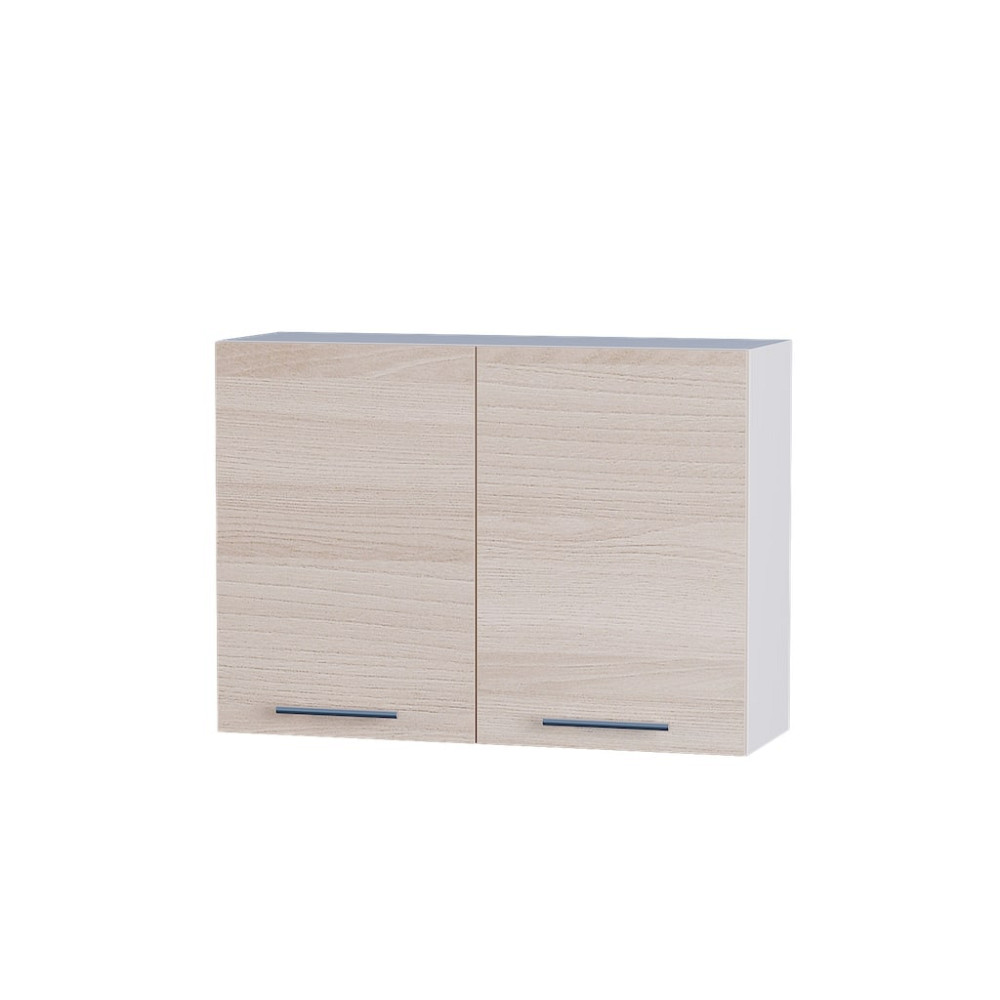 Кухонный модуль под сушилку Эверест Эко 800 ясень шимо светлый/белый 80х30х58 см (DTM-2832) Львов - изображение 1