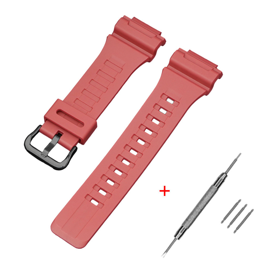 Ремешок для Casio AE-1000W Red BK SBR Киев - изображение 1