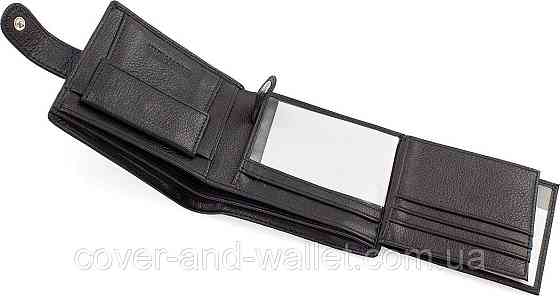 Чоловічий шкіряний гаманець з блоком для документів Marco Coverna Київ